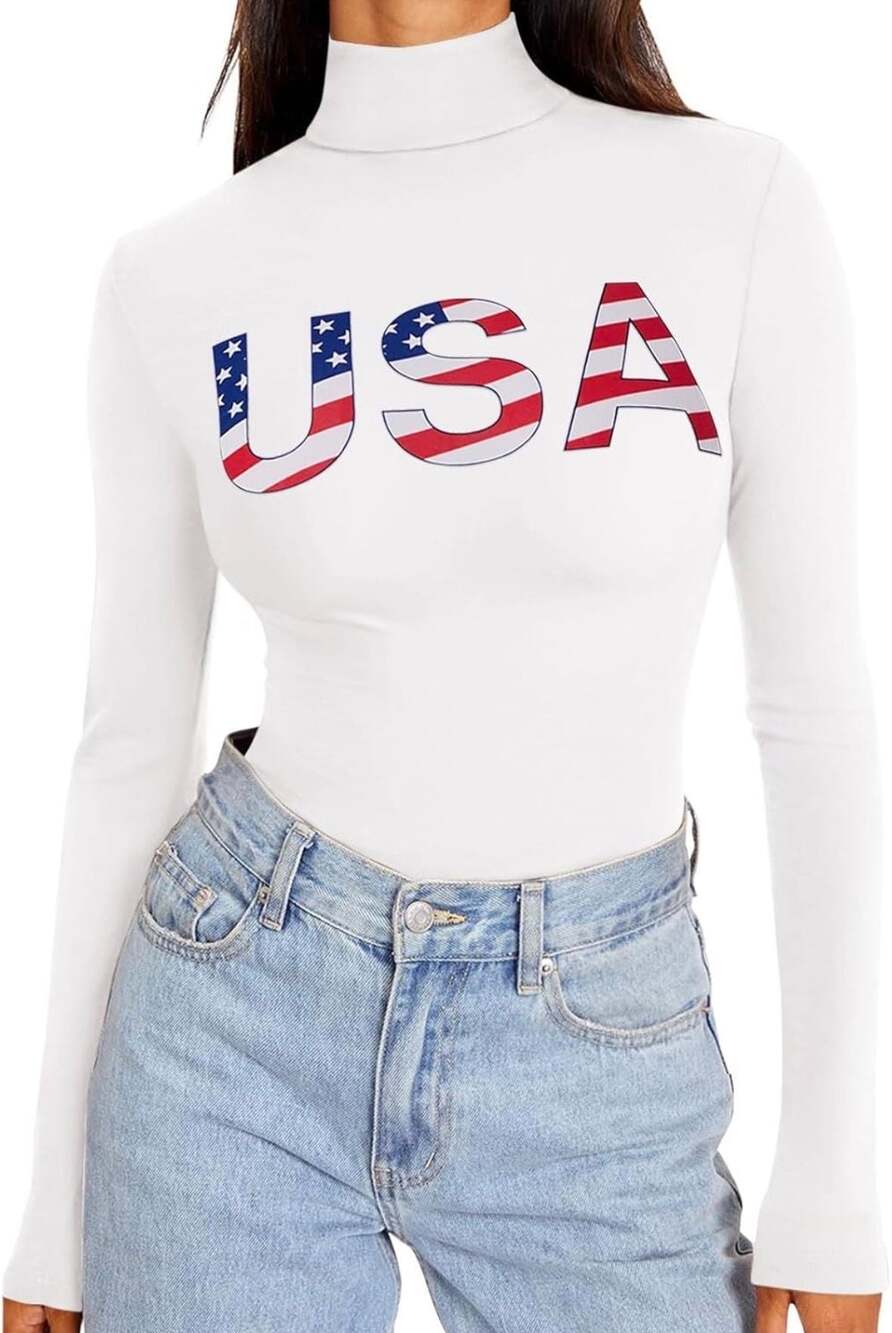 REORIA Women's Long Sleeve Mock Turtle Neck Tops Fall Winter Basic Double Lined